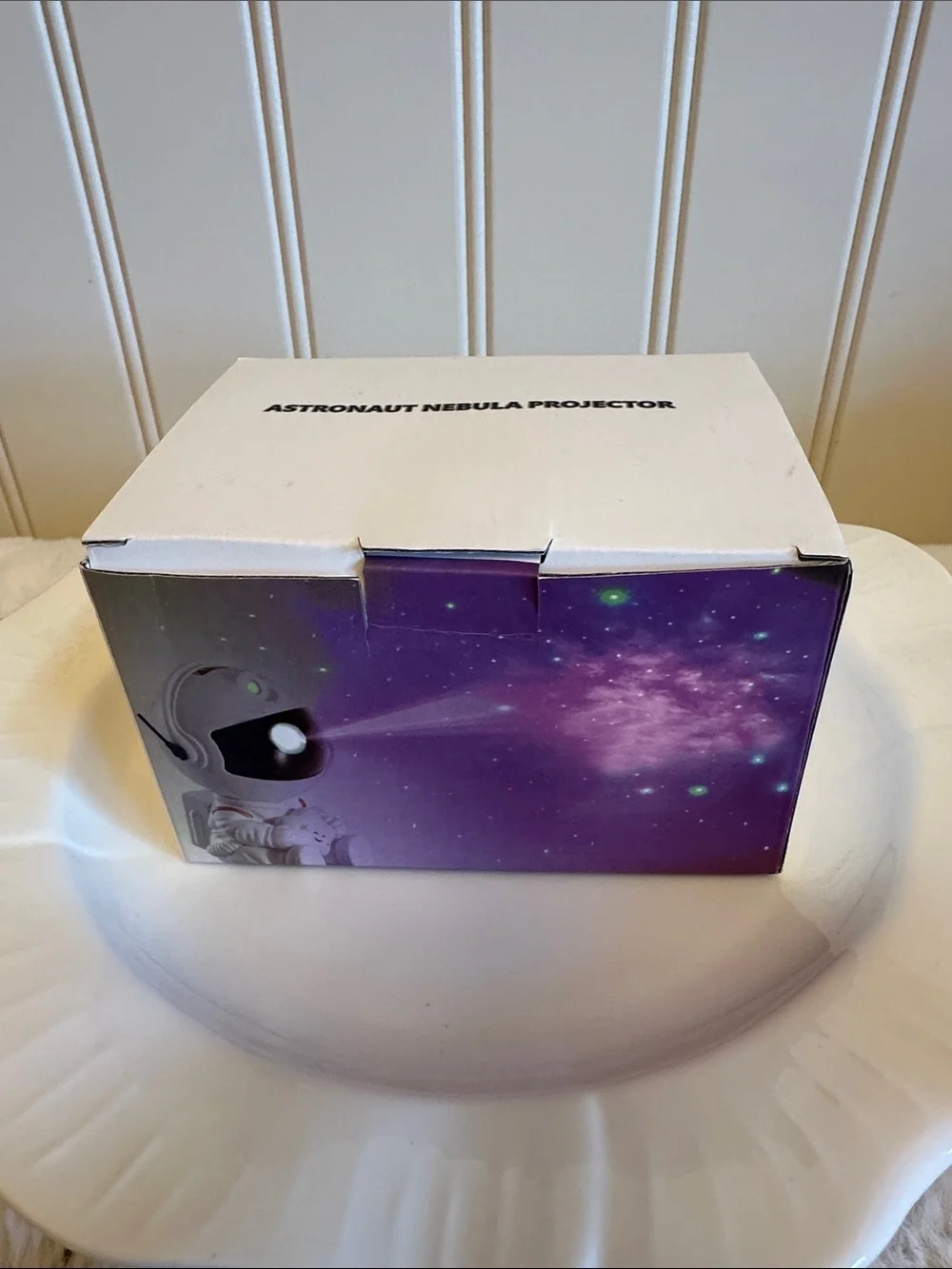 Astronaut Nebula Projector - Purple Space Night Light